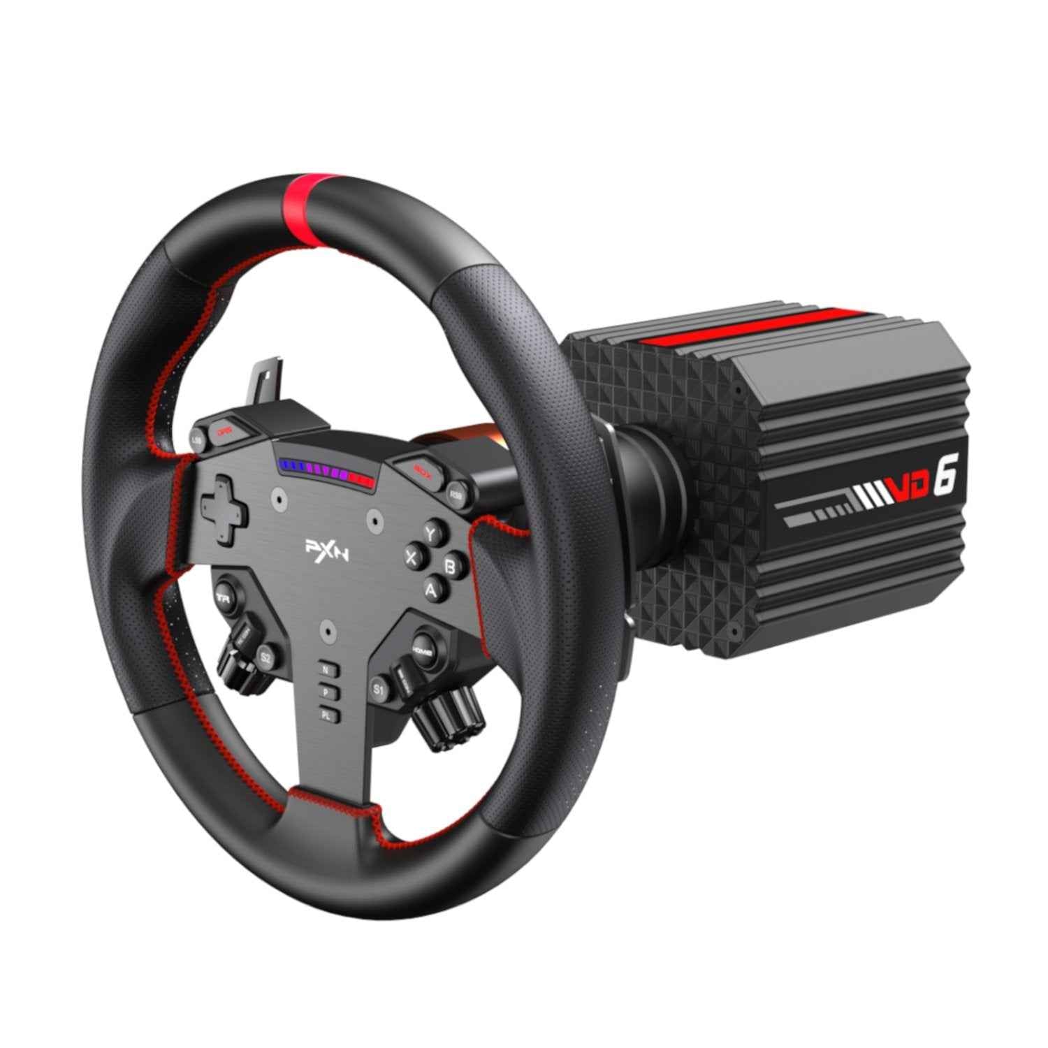 PXN VD6 Direct Drive Sim Racing Wheel Bundle