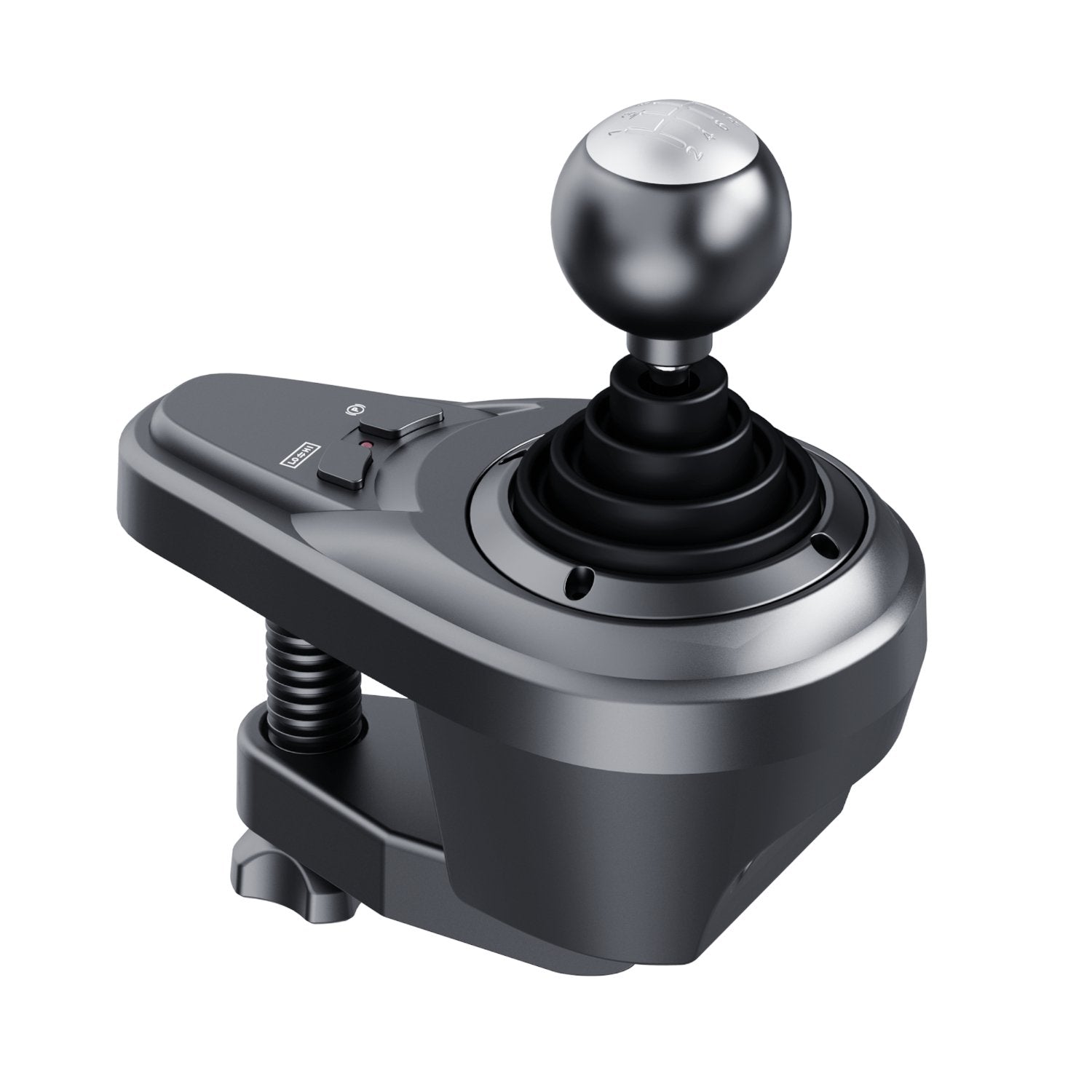 Joystick controller on a white background