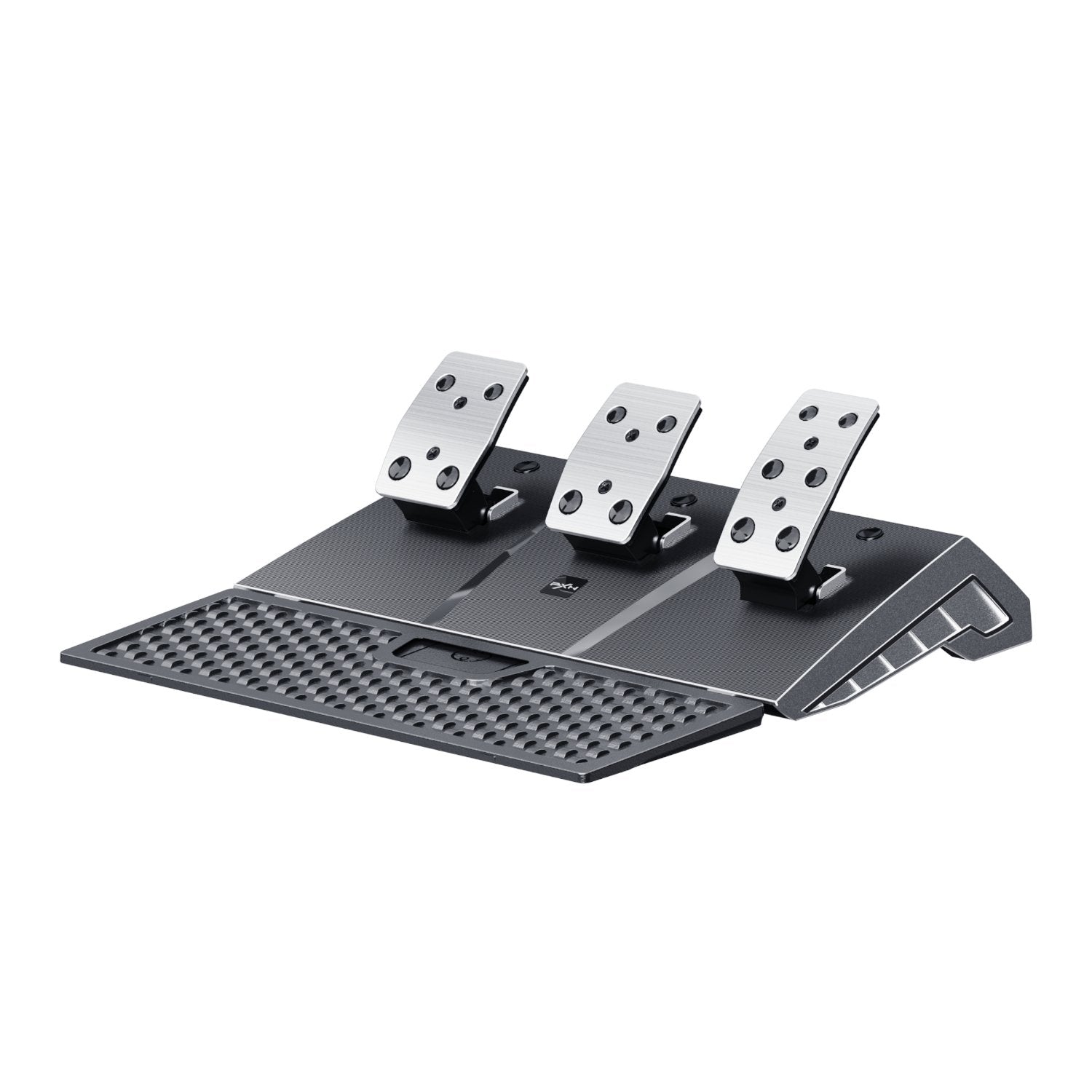 Gaming pedal set on a white background
