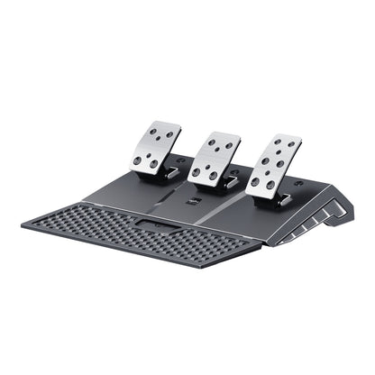 Gaming pedal set on a white background
