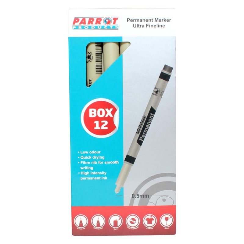 Parrot Ultra Fineliner Permanent Marker