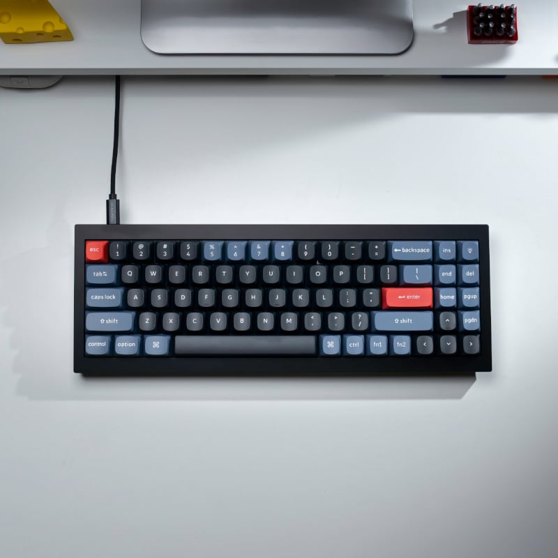 Keychron Q7 70% Red G Pro Switches Aluminium RGB Wired Keyboard