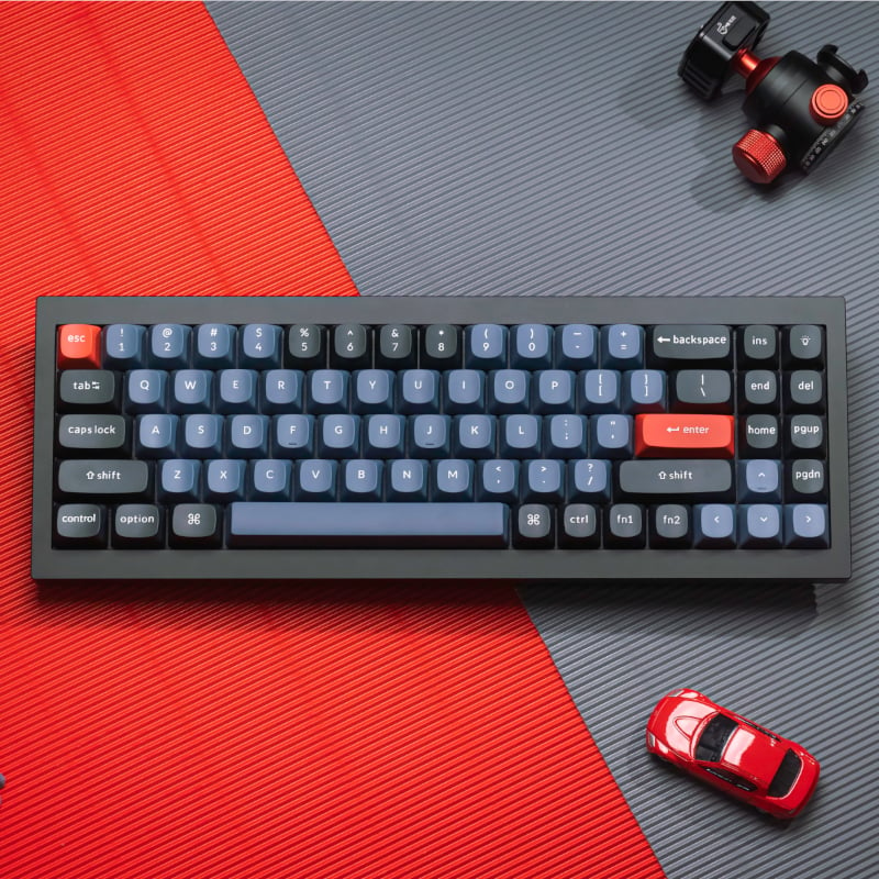 Keychron Q7 70% Red G Pro Switches Aluminium RGB Wired Keyboard