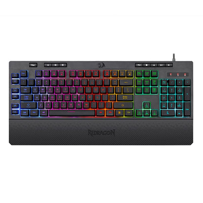 Redragon SHIVA 104-Key RGB Membrane Gaming Keyboard