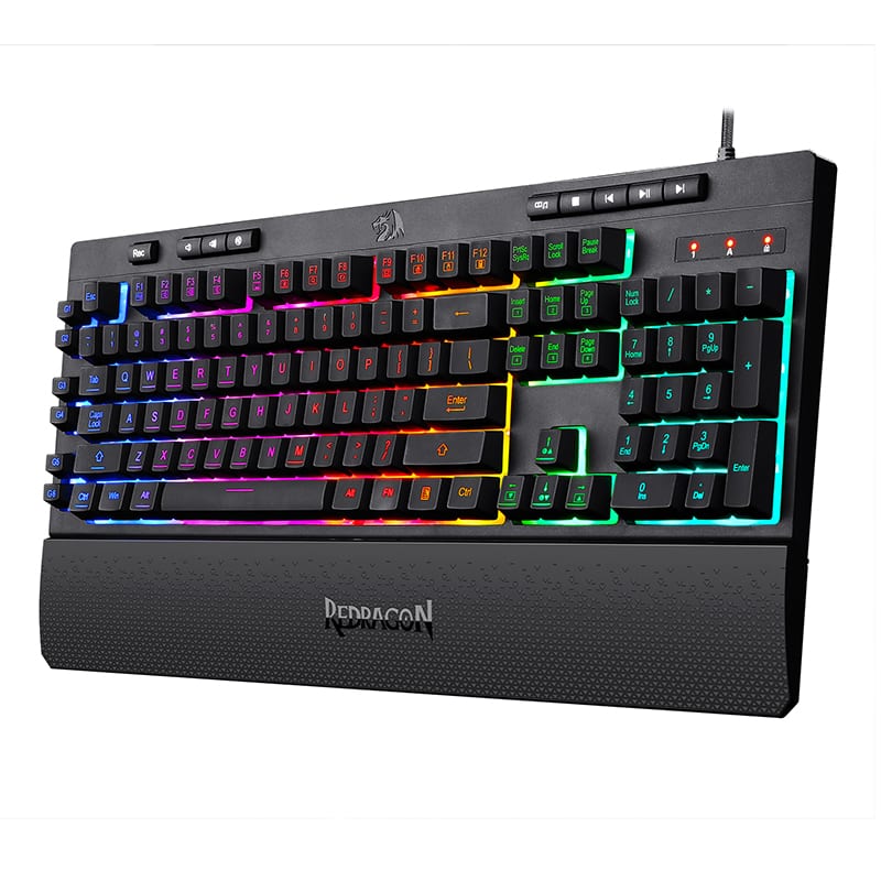 Redragon SHIVA 104-Key RGB Membrane Gaming Keyboard