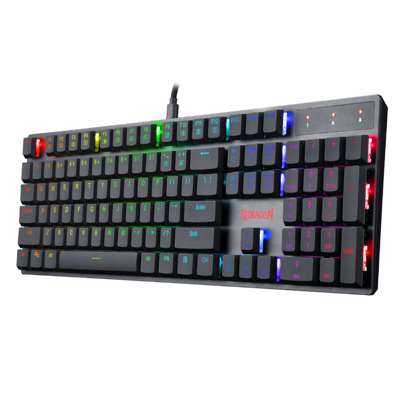 Redragon APAS 104-Key RGB Mechanical Gaming Keyboard