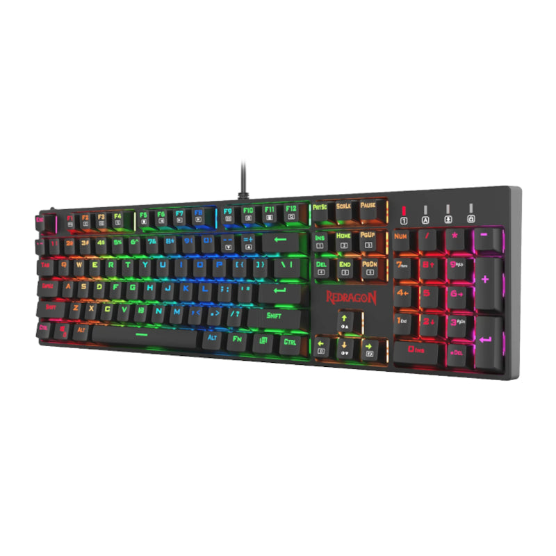 Redragon SURARA 104-Key RGB Mechanical Gaming Keyboard