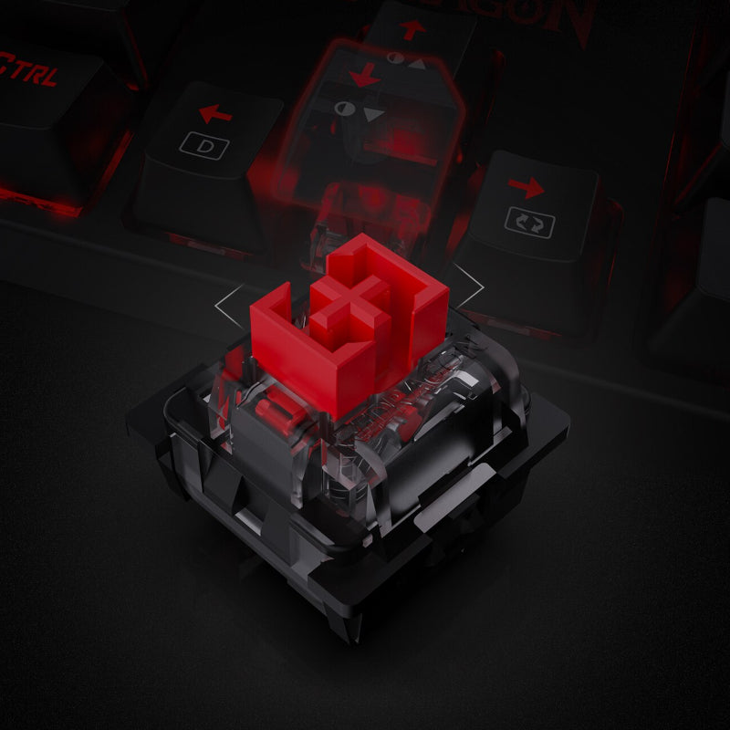 Redragon SURARA 104-Key RGB Mechanical Gaming Keyboard