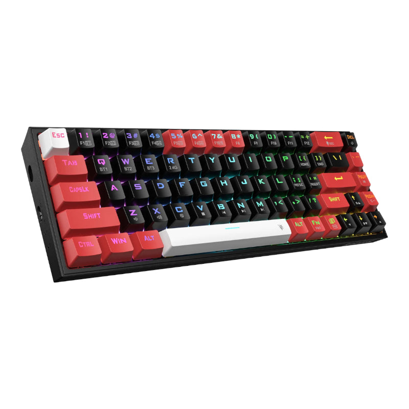 Redragon CASTOR PRO 68-Key RGB Wireless Mechanical Gaming Keyboard