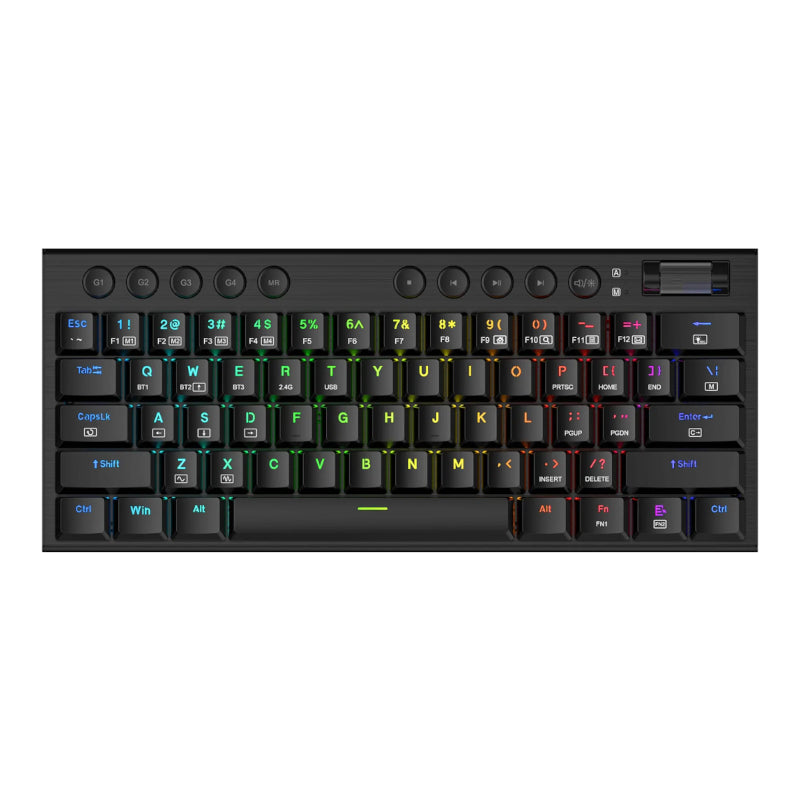 Redragon NOCTIS PRO 61-Key RGB Wireless Mechanical Gaming Keyboard