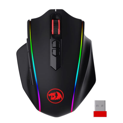 Redragon VAMPIRE ELITE 16000DPI RGB 8 Button Wireless Gaming Mouse - Black