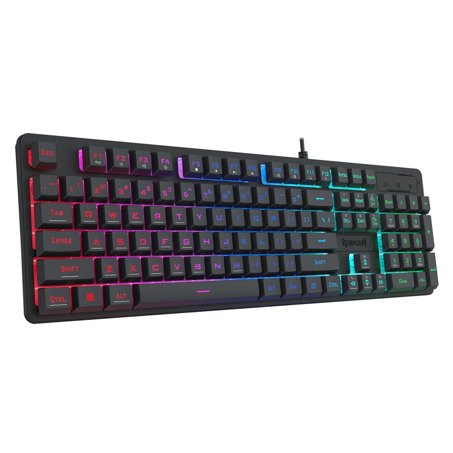 Redragon S107 RGB Gaming Essentials Wired Gaming Keyboard and Mouse Bundle - GroPlus