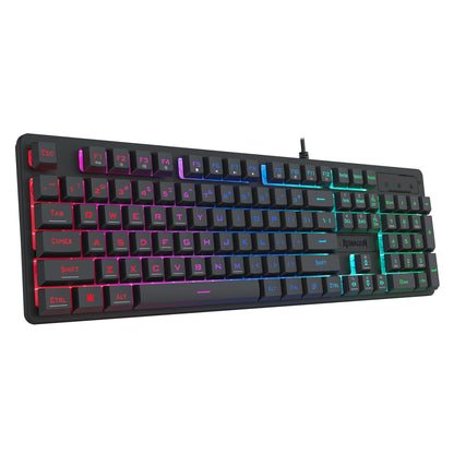 Redragon S107 RGB Gaming Essentials Wired Gaming Keyboard and Mouse Bundle - GroPlus