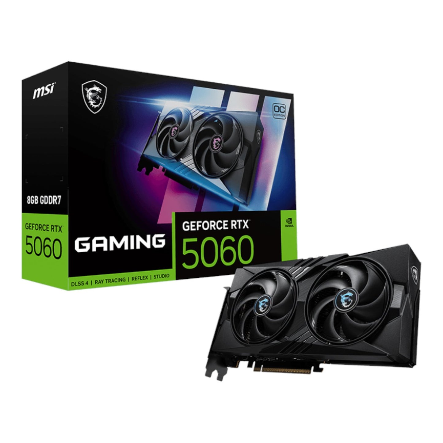 MSI GeForce RTX 5060 8GB GAMING OC Graphics Card - GroPlus