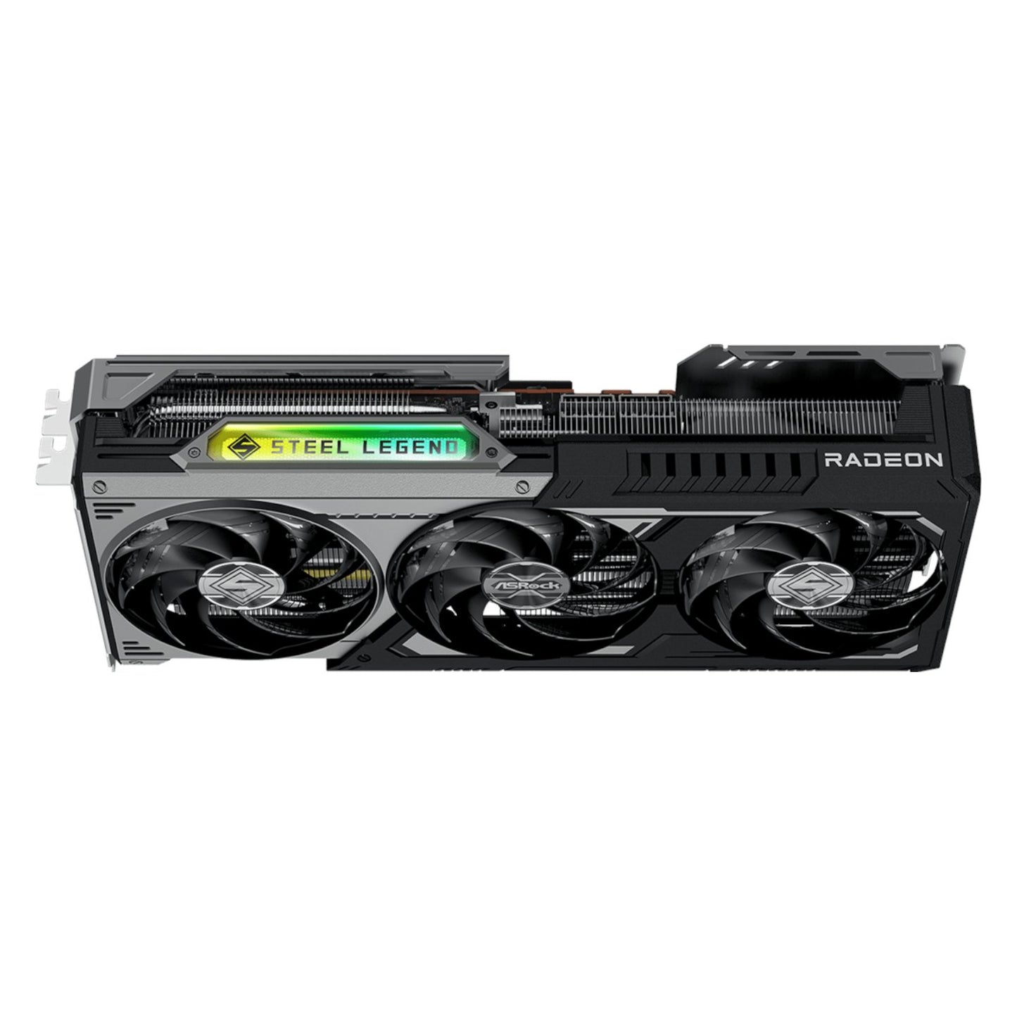 ASRock Radeon RX9070 XT Steel Legend Dark 16GB Graphics Card - GroPlus