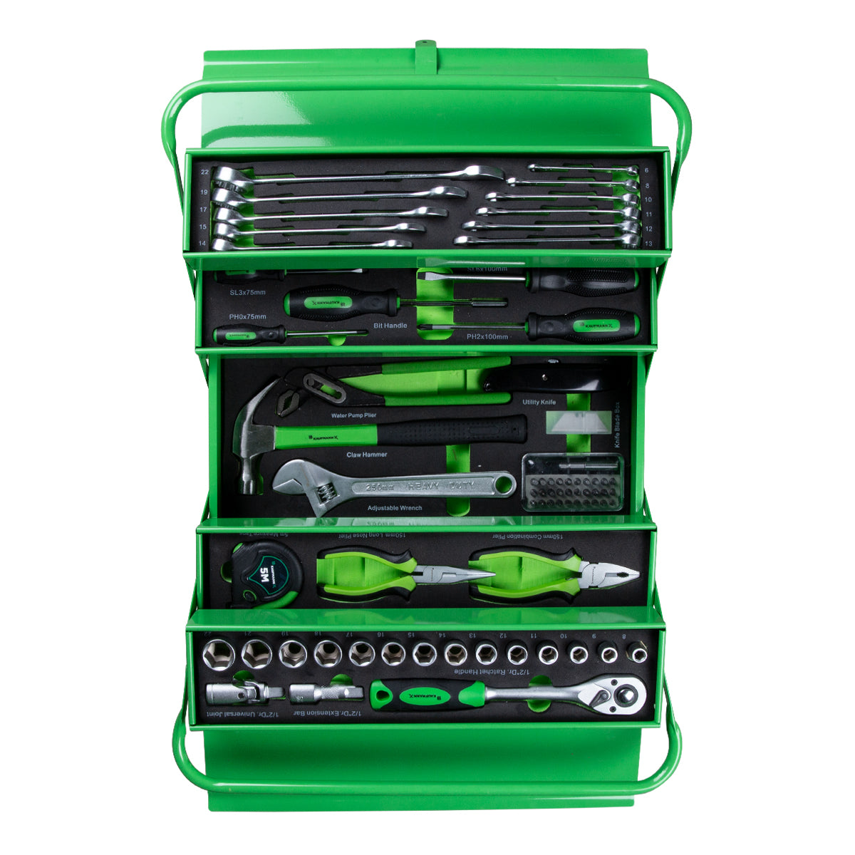 Kaufmann X 72-Piece Cantilever Tool Set - GroPlus