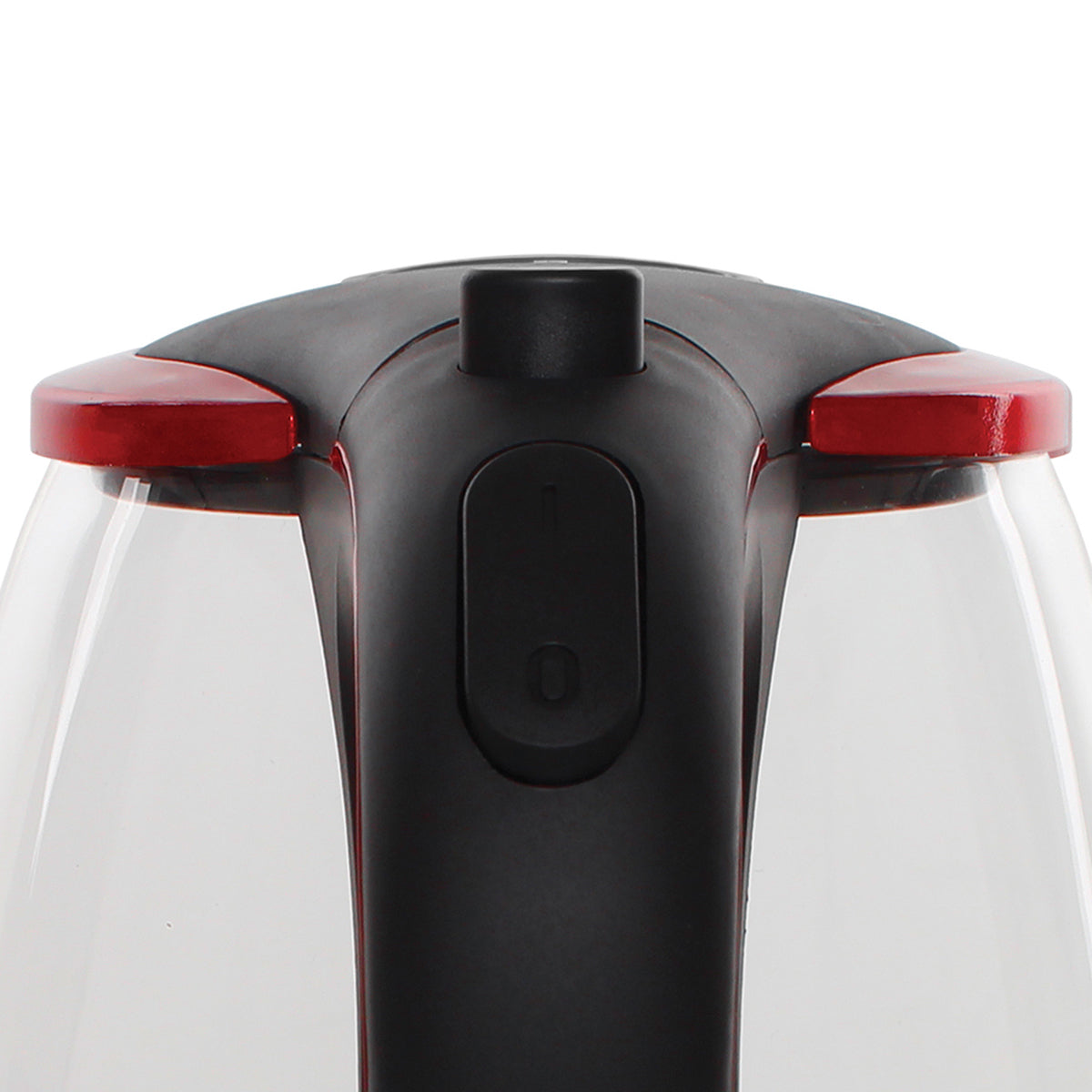 MELLERWARE KETTLE GLASS 1.8L 2200W 360D CORDL RED