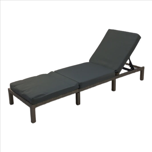 Seagull Deluxe Rattan Lounger 198cm - GroPlus