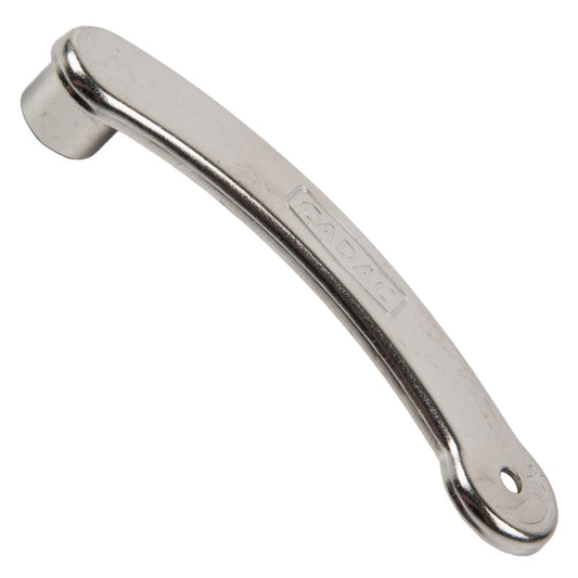 A silver-colored Cadac gas control key for adjusting gas flow in outdoor grills and camping stoves.