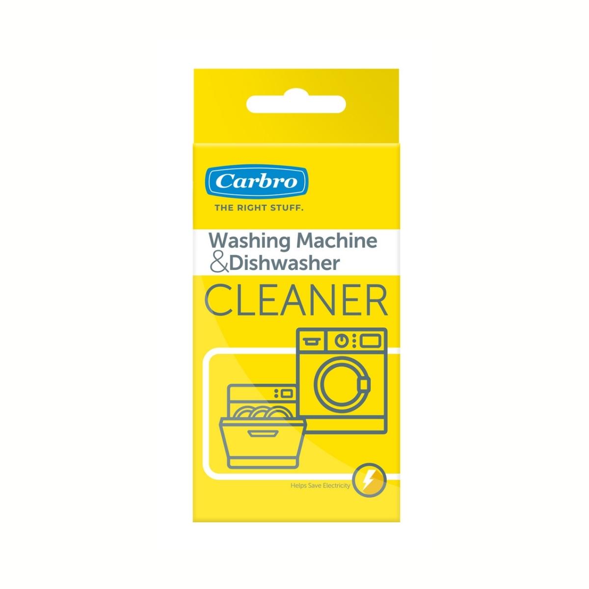 CARBRO WASHING MACHINE AND DISHWASHER CLEANER