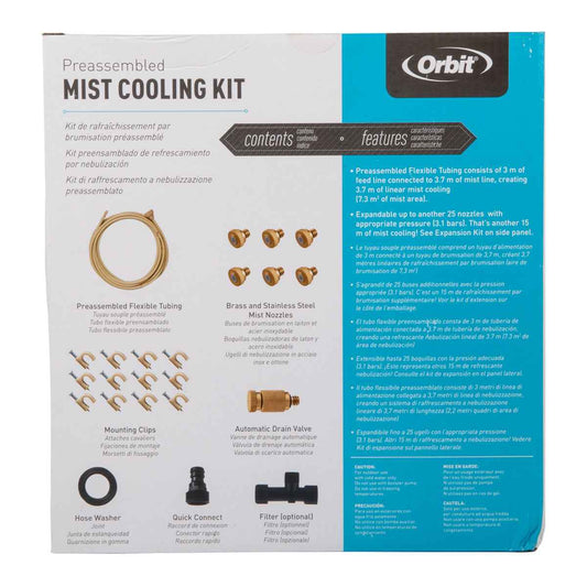 Orbit Mist Cooling Kit Outdoor 3/8inch 3.7m