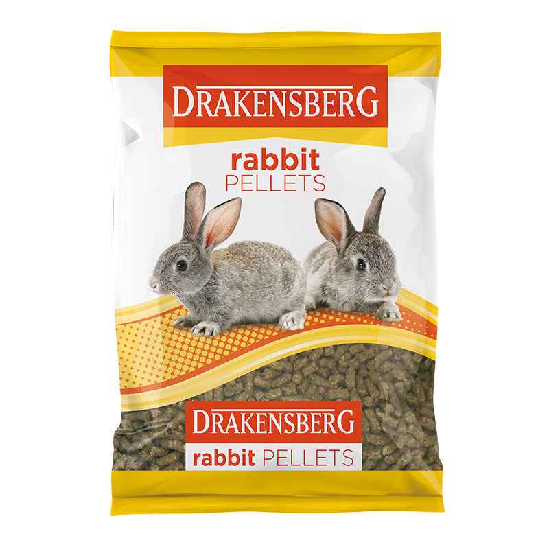 Drakensberg Yellow Bag Pellets Rabbit 1kg
