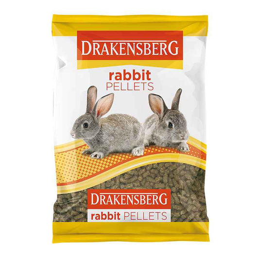 Drakensberg Yellow Bag Pellets Rabbit 1kg