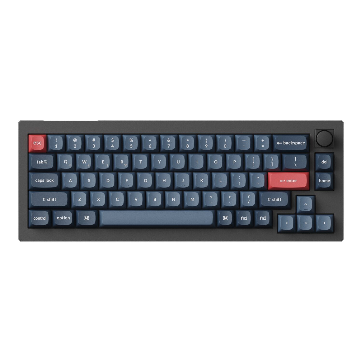 Keychron V2 Max 65% RGB Mechanical Keyboard - Gateron Jupiter Brown