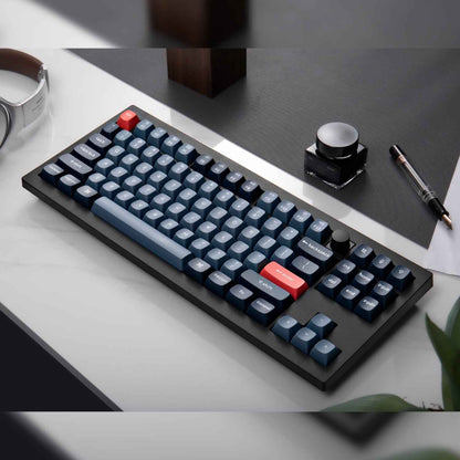 Keychron V3 Max QMK/VIA 80% Wireless Custom Mechanical Keyboard Banana Switch Carbon Black