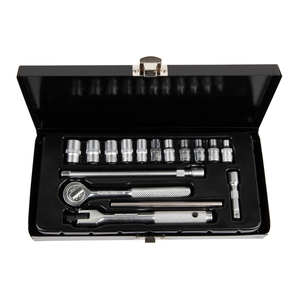 KAUFMANN X SOCKET DRIVE 1/4 16 PCS 4-12MM