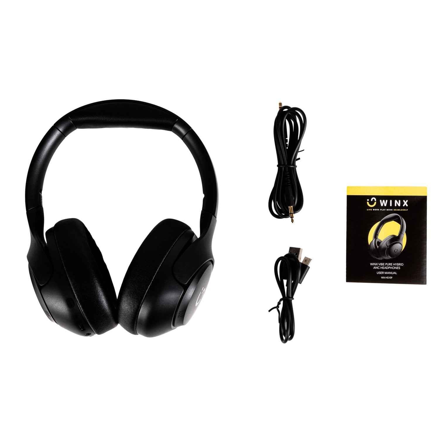 Winx VIBE Pure Hybrid ANC Headphones
