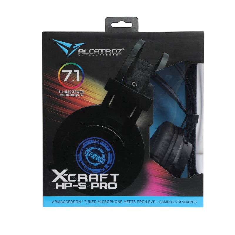 Alcatroz X-CRAFT HP-5 Pro 7.1 Gaming Headset