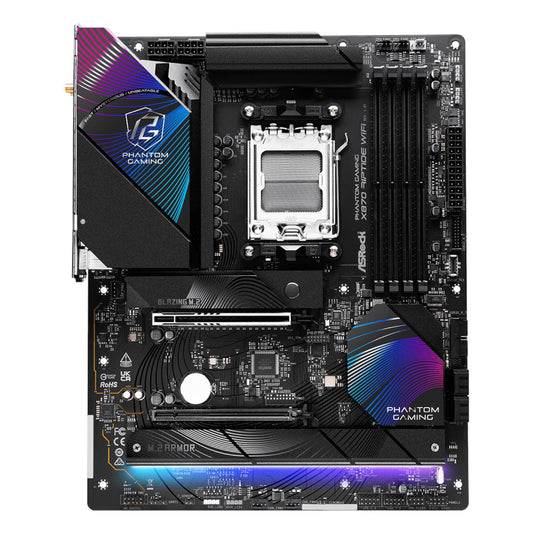 ASRock X870 Riptide AM5 Wi-Fi Phantom Gaming Motherboard - GroPlus