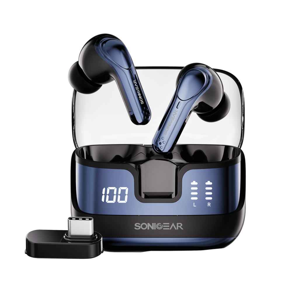 SonicGear Earpump XP2 Bluetooth and Wireless ENC Earphones