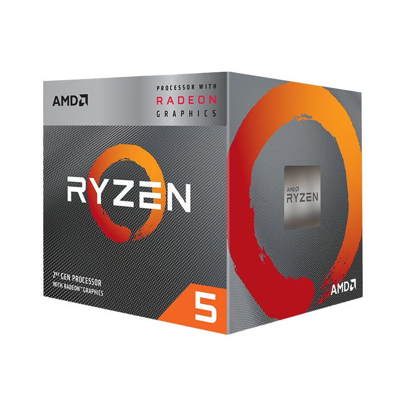 AMD Ryzen 5 3400G 4-CORE 3.7GHZ AM4 CPU