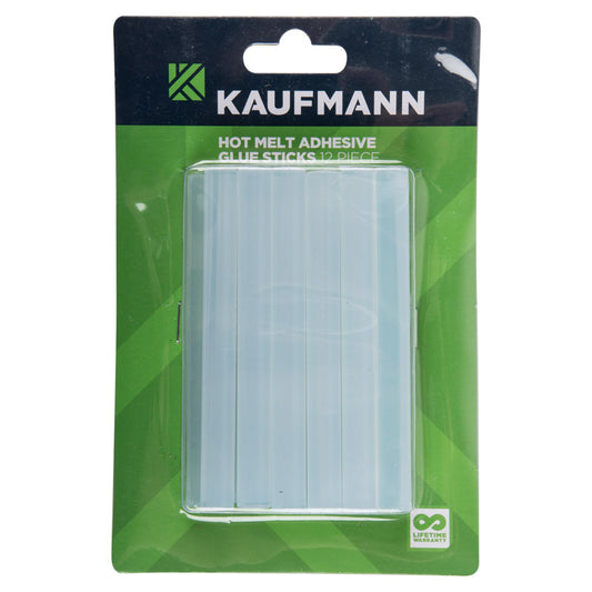 Kaufmann Hotmelt Glue Gun Sticks 12-Piece - GroPlus