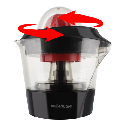 MELLERWARE CITRUS JUICER PLASTIC 500ML 25W BLACK