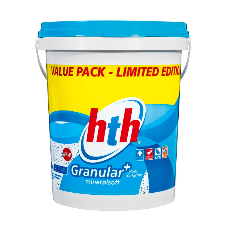 HTH Granular Pool Chlorine Mineralsoft 15kg - GroPlus