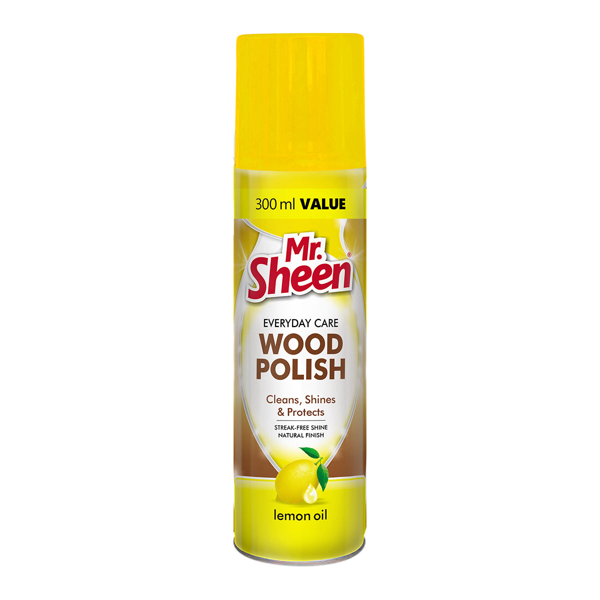 MR SHEEN WOOD POLISH LEMON OIL 300ML