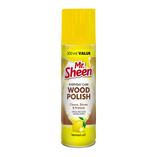 MR SHEEN WOOD POLISH LEMON OIL 300ML