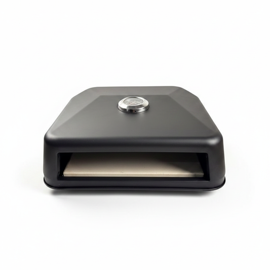 Black AfriTrail Portable Pizza Oven on a white background