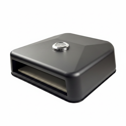 Black AfriTrail Portable Pizza Oven on a white background