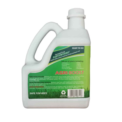 Agri-Boost Liquid Organic Fertiliser Spray 2L | derived from earthworms | safe for all plants in South African gardens