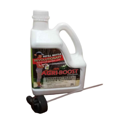 Agri-Boost Liquid Organic Fertiliser Spray 2L | spray nozzle design | ideal for South African gardens