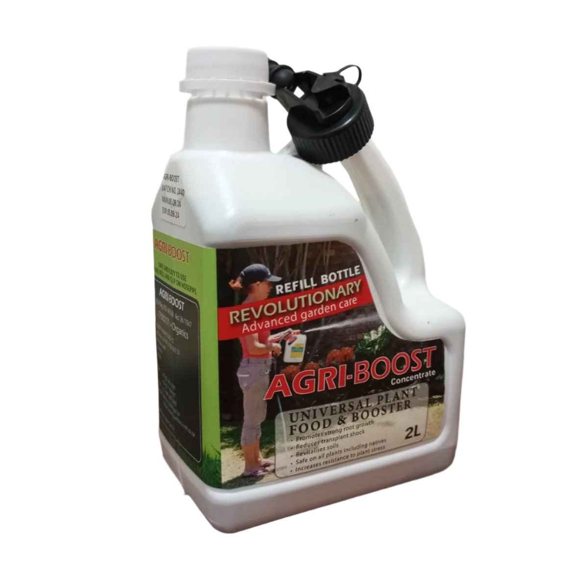 Agri-Boost Liquid Organic Fertiliser Spray 2L | advanced garden care and nutrient addition | perfect for South African gardens