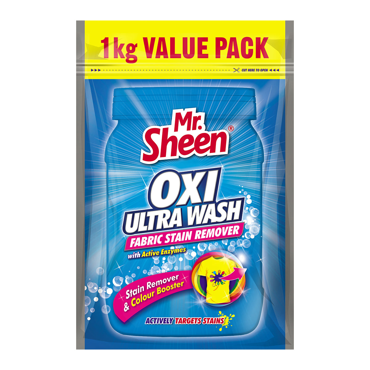 MR SHEEN OXI ULTRA WASH VALUE PACK 1KG