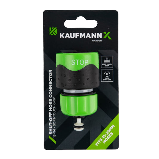 KAUFMANN X SOFT TOUCH 15MM CONNECTOR HOSE SHUT OFF