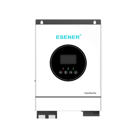 Esener 1kW Pro Inverter 12V | smart LCD settings | essential for South African sustainable energy