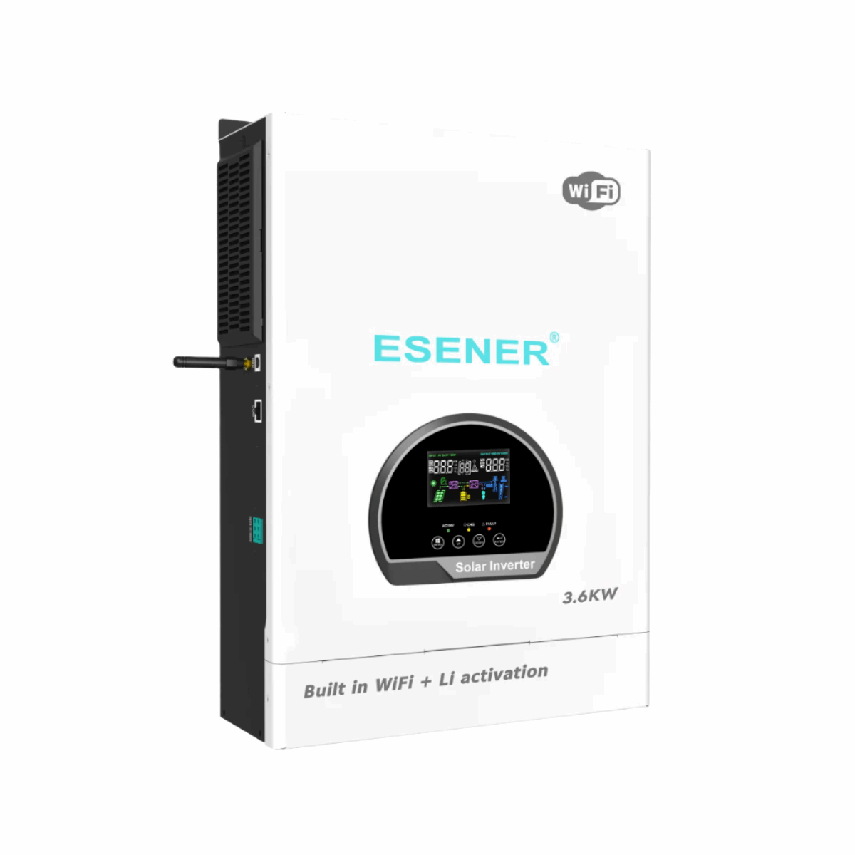 Esener 3.6kW Pro Inverter 24V | wi-Fi remote monitoring | powering homes sustainably in South Africa