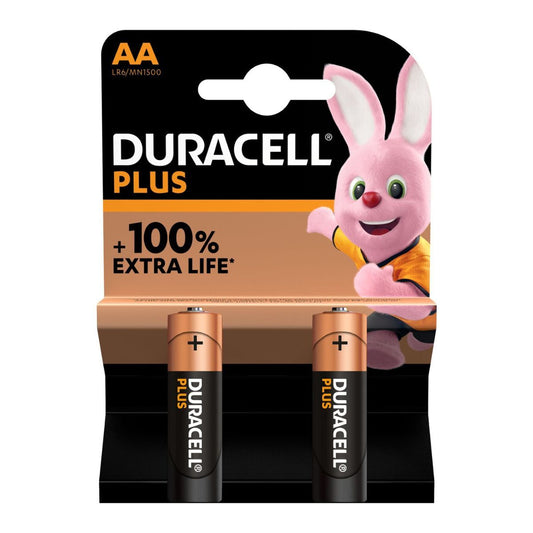 Duracell Plus Alkaline Batteries AA